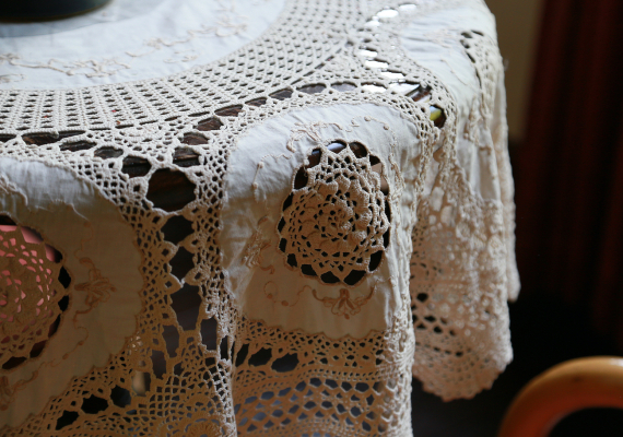  Traditional lace making in the village of Lefkara