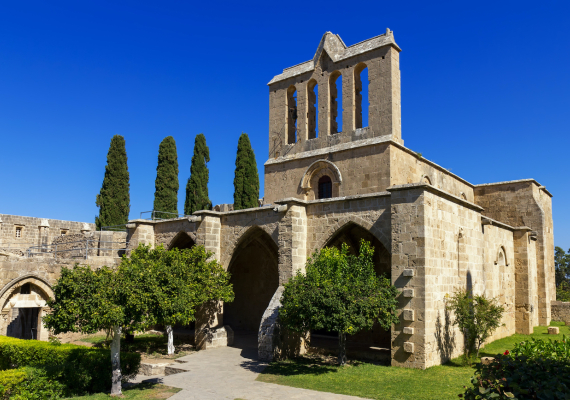  Bellapais Abbey near Kyrenia, Northern Cyprus